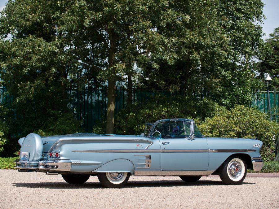  Chevrolet Bel Air Impala Convertible 1958 года  (фото 62 из 67)